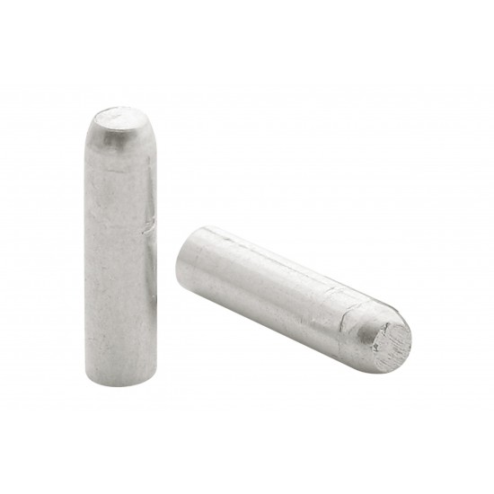 Elvedes ELV1172 Aluminium Endcaps - 1.6mm Silver (500)