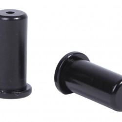 Elvedes ELV1178 Aluminium Open Endcaps - 5mm Black (25)