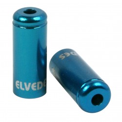 Elvedes ELV2012003 Aluminum Sealed Ferrules - 5mm Blue (50)