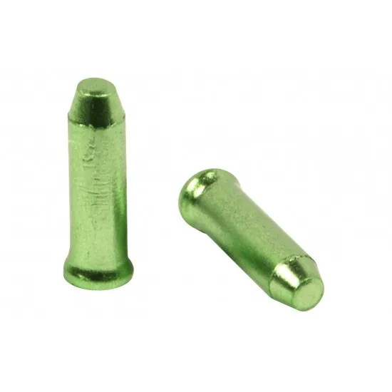 Elvedes ELV2012016 Aluminium Endcaps - 2.3mm Green (500)