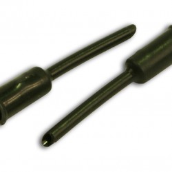 Elvedes ELV2012107 Plastic Tip Ferrules - 4mm Black (50)