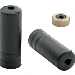 Elvedes ELV2015057 Plastic Sealed Ferrules - 4mm Black (100)