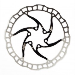 Elvedes LX16 Lightweight Disc Rotor - 160mm Black (2015194)