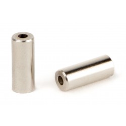 Elvedes ELV2016108 Brass Ferrules - 4.3-4.75mm Silver (150)