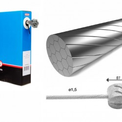 Elvedes 6426RVS-SLICK Stainless Inner Brake Cable - ATB (100)