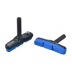 Elvedes 6833 Peg Fit WET/DRY Cartridge Cross Pads - 55mm (Pr)