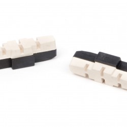 Elvedes 6840 WHITE COMPOUND Power Pads for Magura HS11/HS33 (Box 25prs)