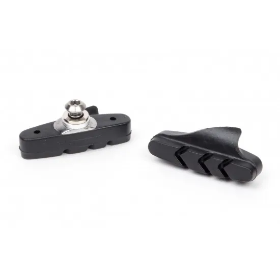 Elvedes Road Caliper Brake Pads - With Fins BLACK 6842 (Pr)