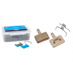 Elvedes 6854 Hard (Sintered) Disc Brake Pads - Shimano/Tektro (Box 10prs)