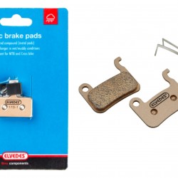 Elvedes 6859 Hard (Sintered) Disc Brake Pads - Shimano (Pr)