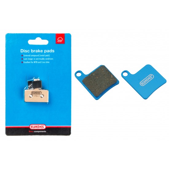 Elvedes 6861 Organic Disc Brake Pads - Giant (Pr)