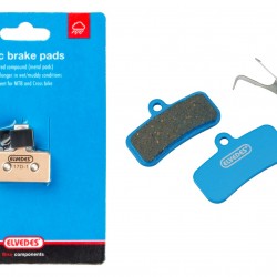 Elvedes 6891 Soft (Organic) Disc Brake Pads - Shimano (Pr)
