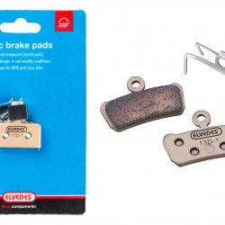 Elvedes 6898 Hard (Sintered) Disc Brake Pads - Avid (Pr) Elvedes 6898 Hard (Sintered) Disc Brake Pads - Avid (Pr)