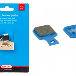 Elvedes 6904 Soft (Organic) Disc Brake Pads - Magura MT5/7 (2 Prs = 1 Set)