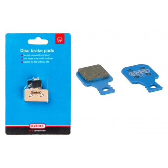 Elvedes 6904 Organic Disc Brake Pads - Magura (2 Prs)