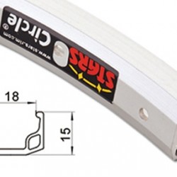 CD Wheel 700c Rim S/W STD 36H Pol Silver