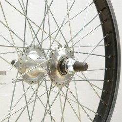 CD Wheel 20" Front Wheel - S/S - 48H*14mm Hub - Black BMX CD Wheel 20" Front Wheel - S/S - 48H*14mm Hub - Black BMX