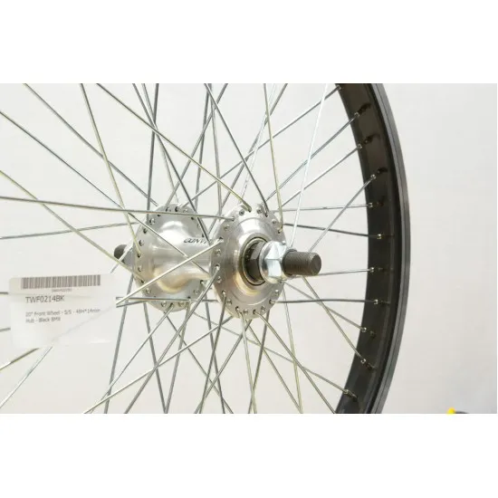 CD Wheel 20" Front Wheel - S/S - 48H*14mm Hub - Black BMX