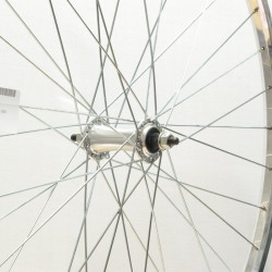 CD Wheel 27 x 1 1/4" Front Wheel - S/S - Polished Rim