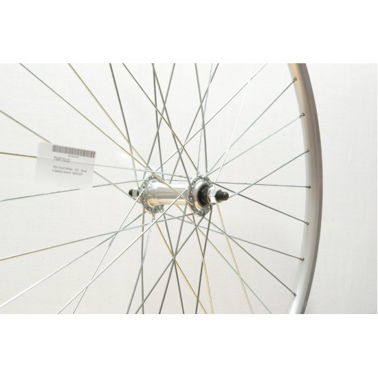 CD Wheel 700c Front Wheel - S/S - Silver V-Section Hybrid