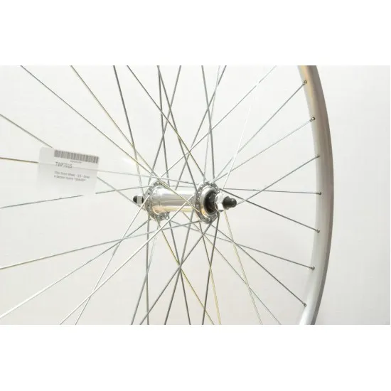 CD Wheel 700c Front Wheel - S/S - Silver V-Section Hybrid