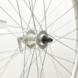 CD Wheel 700c Front Wheel - Q/R Disc - Silver V-Sec. Hybrid