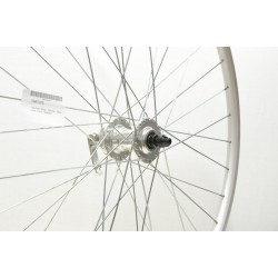 CD Wheel 700c Front Wheel - Q/R Disc - Silver V-Sec. Hybrid