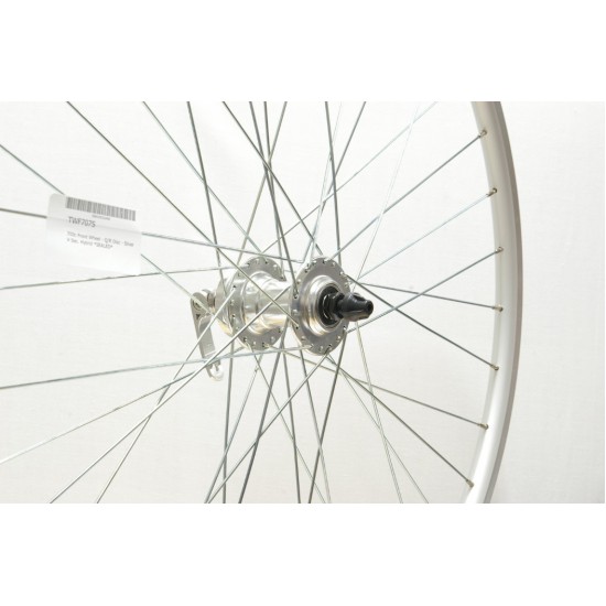 CD Wheel 700c Front Wheel - Q/R Disc - Silver V-Sec. Hybrid
