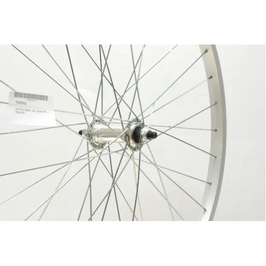 CD Wheel 26" Front Wheel - S/S - Silver ATB