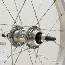 CD Wheel 16" Rear Wheel - S/S - Single Speed - Silver ATB CD Wheel 16" Rear Wheel - S/S - Single Speed - Silver ATB