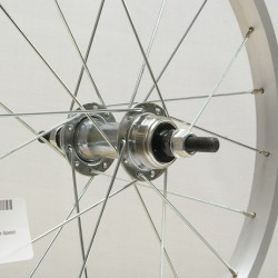 CD Wheel 18" Rear Wheel - S/S - Single Speed - Silver ATB CD Wheel 18" Rear Wheel - S/S - Single Speed - Silver ATB