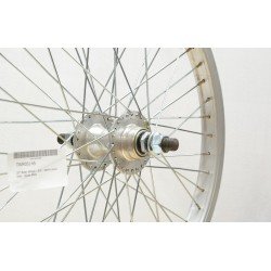 Cd Wheel 20" Rear Wheel - S/S - 48H*14mm Hub - Silver BMX