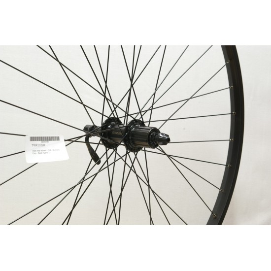 CD Wheel 700c Rear Wheel - Q/R - Shimano Cass - Black Hybrid