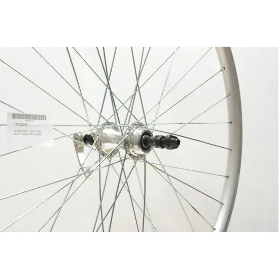 CD Wheel 26" Rear Wheel - Q/R - F/Whl - Silver V-Section ATB