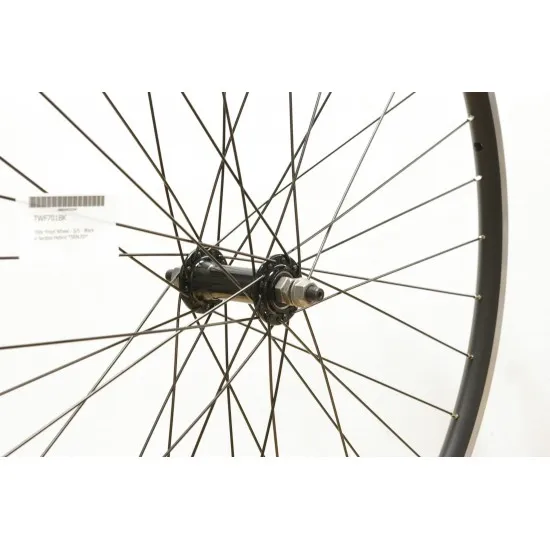 CD Wheel 700c Front Wheel - S/S - Black V-Section Hybrid