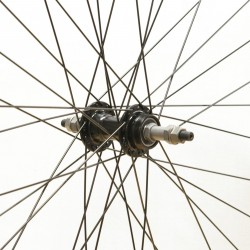 CD Wheel 700c Rear Wheel - S/S - F/Whl - Black V-Sec Hybrid