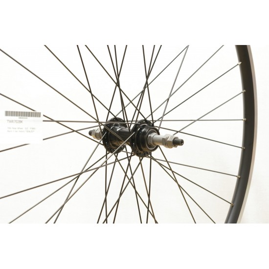 CD Wheel 700c Rear Wheel - S/S - F/Whl - Black V-Sec Hybrid
