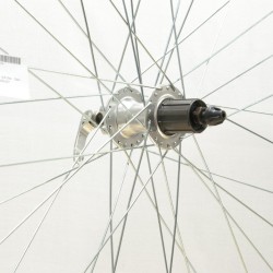 CD Wheel 700c Rear Wheel - Q/R Disc - Cass - Sil V-Sec Hybrid