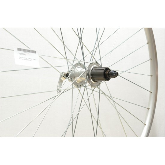 CD Wheel 700c Rear Wheel - Q/R Disc - Cass - Sil V-Sec Hybrid