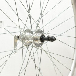 CD Wheel 700c Rear Wheel - Q/R Disc - F/Wh - Sil V-Sec Hybrid