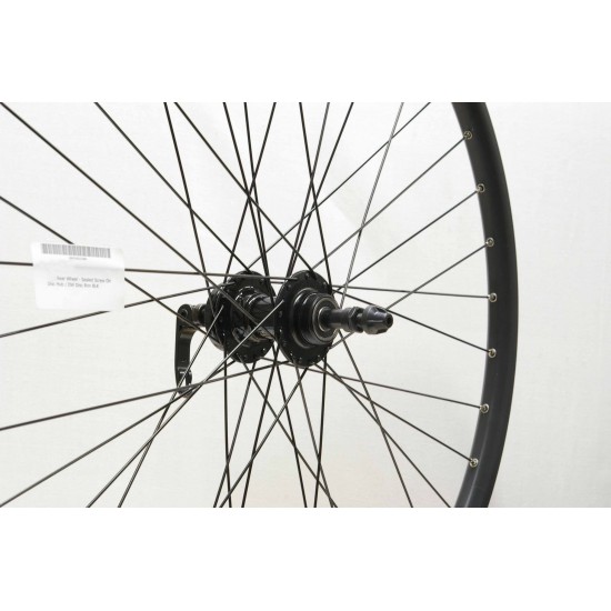 CD Wheel 29.0 Rear Wheel - Sealed Screw On Disc Hub / DW Disc Rim BLK