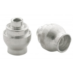 Elvedes ELV1001 Weinmann Ferrules - 5.5mm Silver (100)