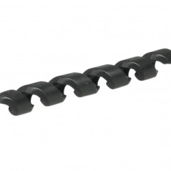 Elvedes 2011001 Spiral Frame Protectors Rubber - Black (25)