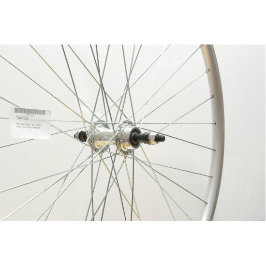 CD Wheel 700c Rear Wheel - S/S - F/Whl - Silver V-Sec Hybrid