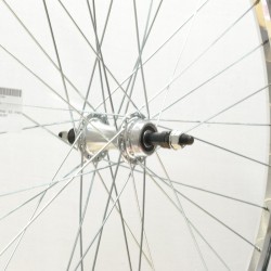 CD Wheel 27 x 1 1/4" Rear Wheel - S/S - F/Whl - Polished Rim