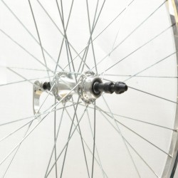 CD Wheel 27 x 1 1/4" Rear Wheel - Q/R - F/Whl - Polished Rim