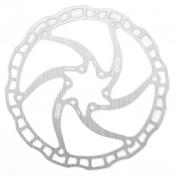 Elvedes LX18 Lightweight Disc Rotor - 180mm Silver (2021067)