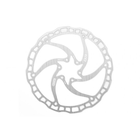 Elvedes LX18 Lightweight Disc Rotor - 180mm Silver (2021067)