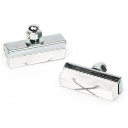 Elvedes Caliper Brake Pads - X-Pattern WHITE 6843 (Pr)