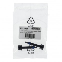 Elvedes 2022054 Flatmount Bolts for Shimano - M5 x 33mm (Pr) Elvedes 2022054 Flatmount Bolts for Shimano - M5 x 33mm (Pr)